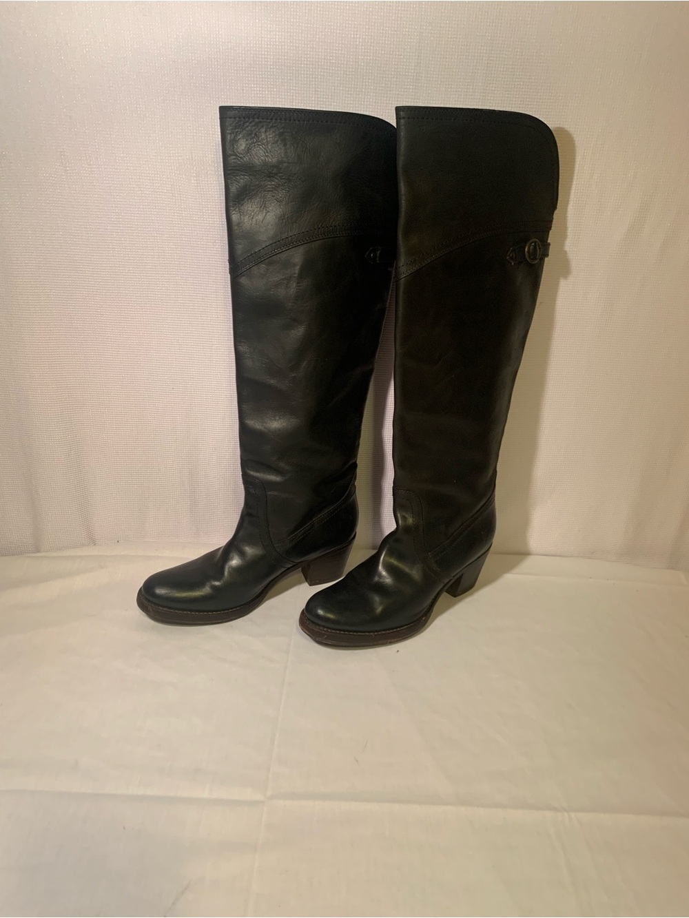 Frye Jane Tall Cuff Over-the-Knee Boots  size 7 B